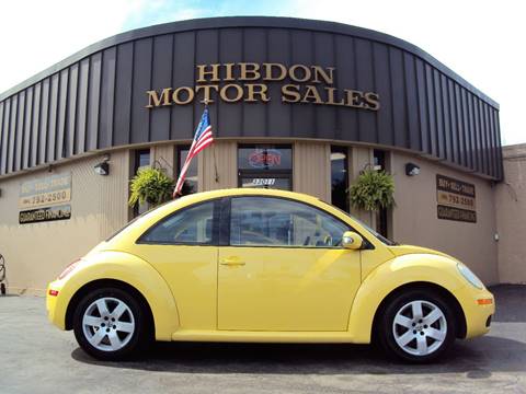 2007 Volkswagen New Beetle for sale at Hibdon Motor Sales in Clinton Township MI