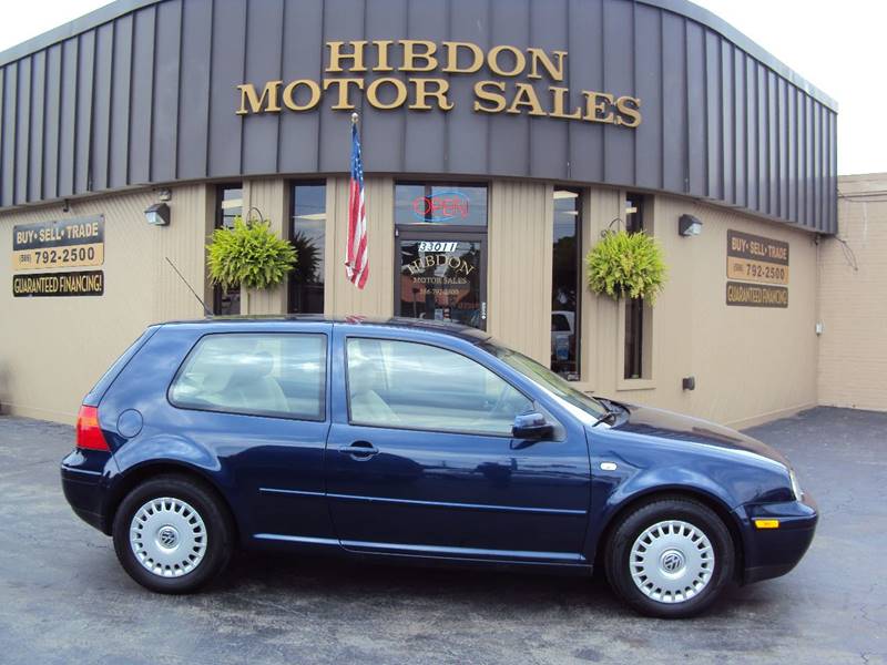 2002 Volkswagen Golf for sale at Hibdon Motor Sales in Clinton Township MI