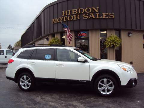 2013 Subaru Outback for sale at Hibdon Motor Sales in Clinton Township MI