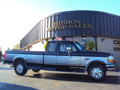 1997 Ford F-250 for sale at Hibdon Motor Sales in Clinton Township MI