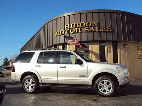 2008 Ford Explorer for sale at Hibdon Motor Sales in Clinton Township MI