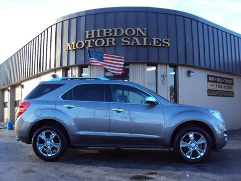 2010 Chevrolet Equinox for sale at Hibdon Motor Sales in Clinton Township MI