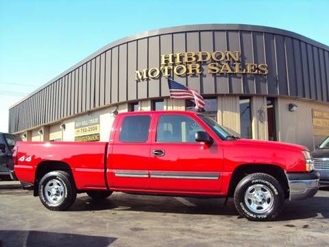 2004 Chevrolet Silverado 1500 for sale at Hibdon Motor Sales in Clinton Township MI