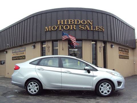 2012 Ford Fiesta for sale at Hibdon Motor Sales in Clinton Township MI
