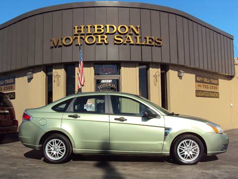 2008 Ford Focus for sale at Hibdon Motor Sales in Clinton Township MI