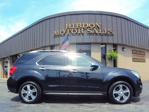 2011 Chevrolet Equinox for sale at Hibdon Motor Sales in Clinton Township MI