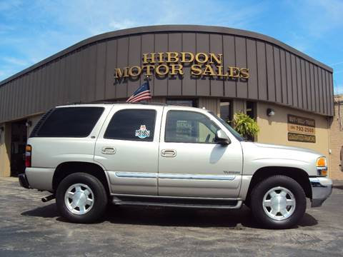 2004 GMC Yukon for sale at Hibdon Motor Sales in Clinton Township MI