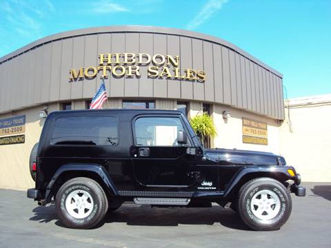 2005 Jeep Wrangler for sale at Hibdon Motor Sales in Clinton Township MI