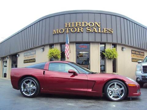 2007 Chevrolet Corvette for sale at Hibdon Motor Sales in Clinton Township MI