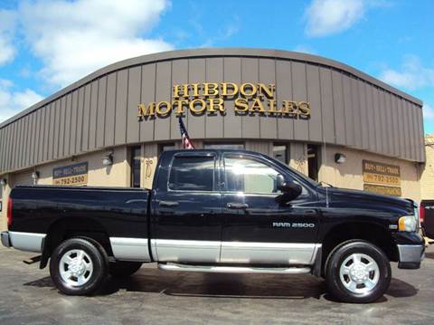 2003 Dodge Ram Pickup 2500 for sale at Hibdon Motor Sales in Clinton Township MI