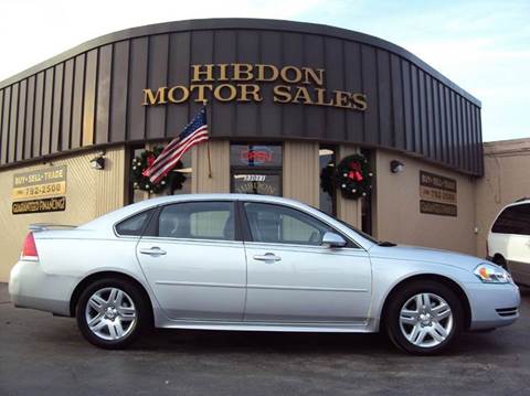 2013 Chevrolet Impala for sale at Hibdon Motor Sales in Clinton Township MI