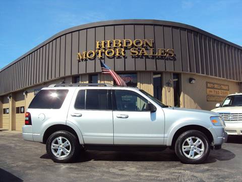 2010 Ford Explorer for sale at Hibdon Motor Sales in Clinton Township MI