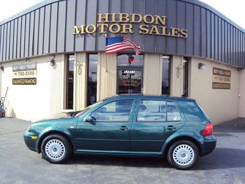 2000 Volkswagen Golf for sale at Hibdon Motor Sales in Clinton Township MI