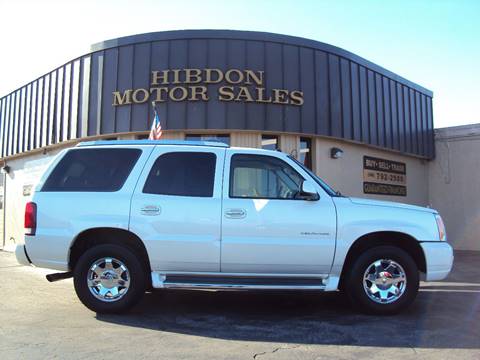 2005 Cadillac Escalade for sale at Hibdon Motor Sales in Clinton Township MI