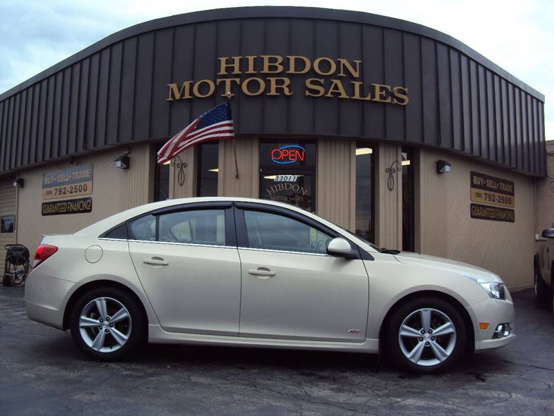 2012 Chevrolet Cruze for sale at Hibdon Motor Sales in Clinton Township MI