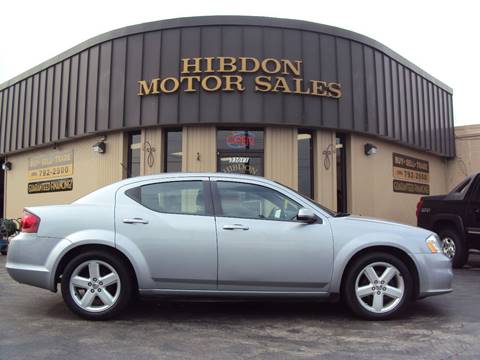 2013 Dodge Avenger for sale at Hibdon Motor Sales in Clinton Township MI