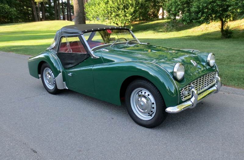 1961 Triumph TR3A for sale at Classic Motor Sports in Merrimack NH