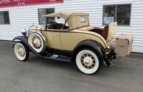 1931 Ford Model A for sale at Classic Motor Sports in Merrimack NH