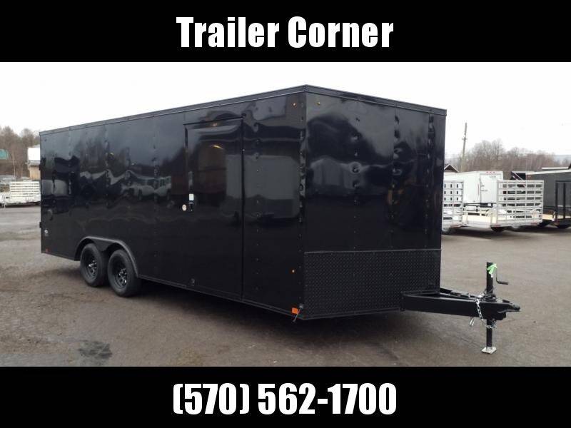 2021 Look Trailers ST 8.5X20 7K DLX BLACKED OUT
