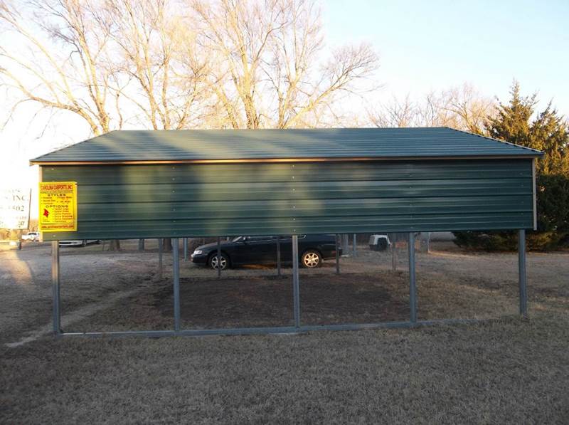 2025 Carolina Carports Inc. Regular/Boxed Eve/Vertical