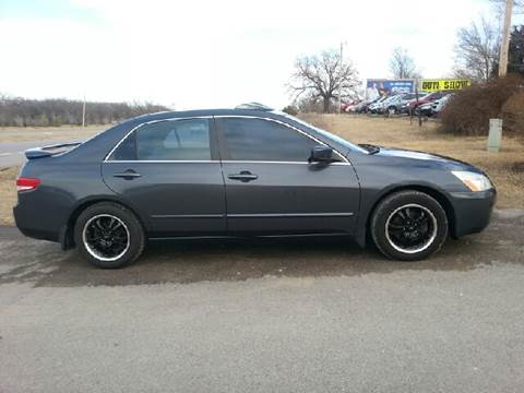 2004 Honda Accord for sale at Corkys Cars Inc in Augusta KS