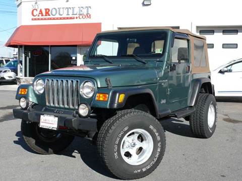 2000 Jeep Wrangler for sale at MY CAR OUTLET in Mount Crawford VA