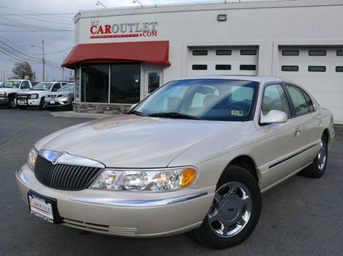 2000 Lincoln Continental for sale at MY CAR OUTLET in Mount Crawford VA