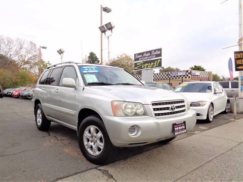 2002 Toyota Highlander for sale at Save Auto Sales in Sacramento CA