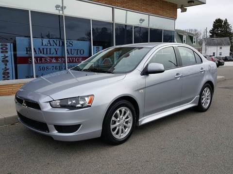 2012 Mitsubishi Lancer for sale at Landes Family Auto Sales in Attleboro MA