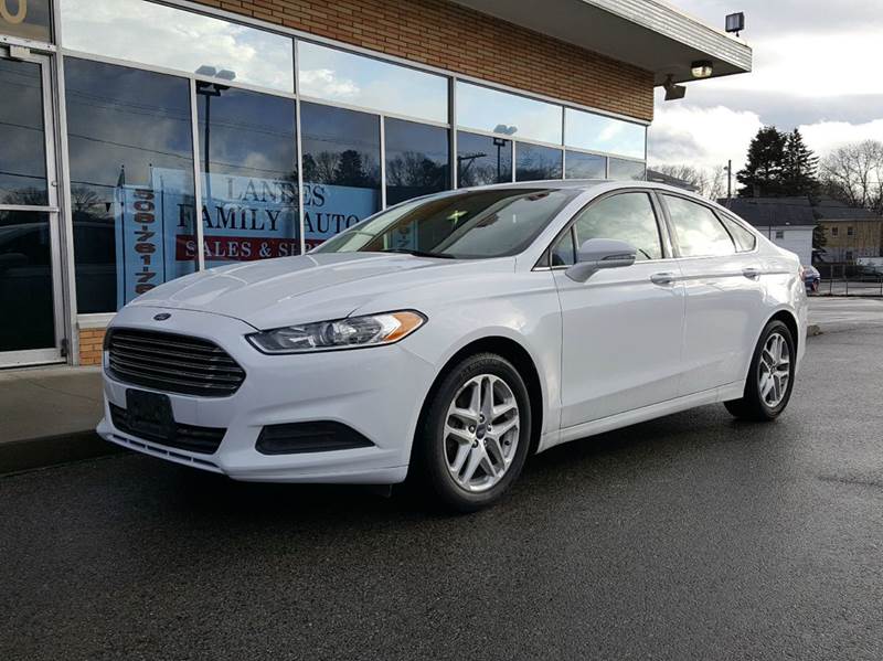 2014 Ford Fusion for sale at Landes Family Auto Sales in Attleboro MA