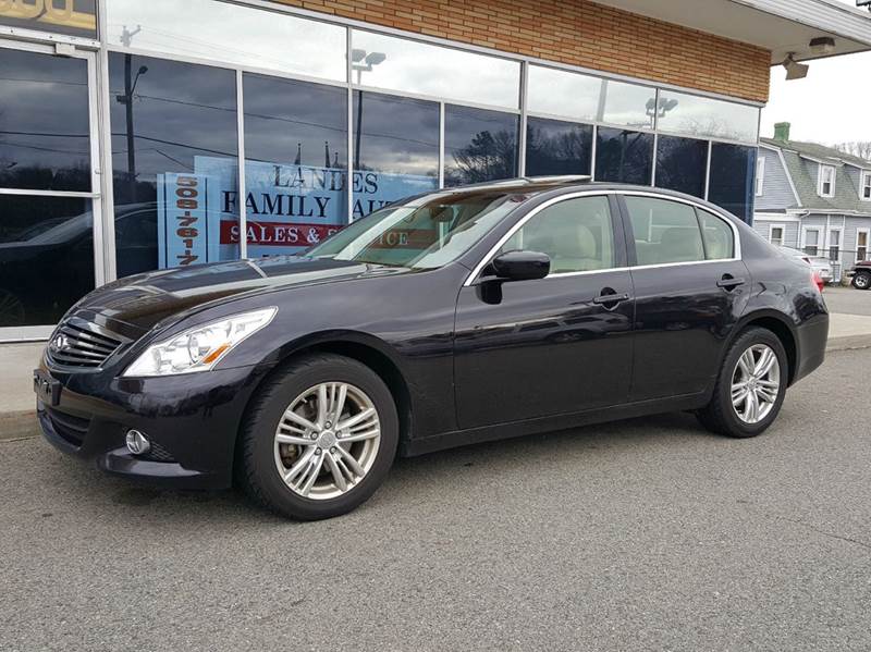 2012 Infiniti G37 Sedan for sale at Landes Family Auto Sales in Attleboro MA