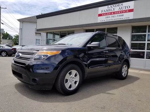 2013 Ford Explorer for sale at Landes Family Auto Sales in Attleboro MA