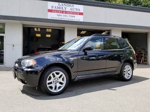 2006 BMW X3 for sale at Landes Family Auto Sales in Attleboro MA