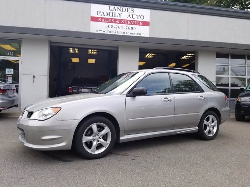 2007 Subaru Impreza for sale at Landes Family Auto Sales in Attleboro MA