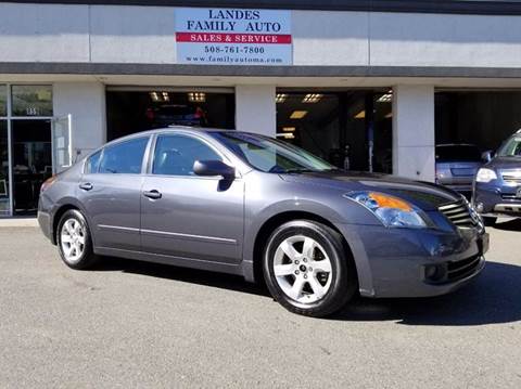 2009 Nissan Altima for sale at Landes Family Auto Sales in Attleboro MA