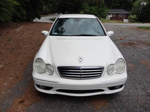 2006 Mercedes-Benz C-Class for sale at HAPPY TRAILS AUTO SALES LLC in Taylors SC