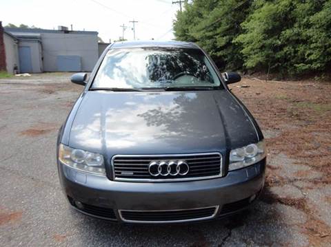 2004 Audi A4 for sale at HAPPY TRAILS AUTO SALES LLC in Taylors SC