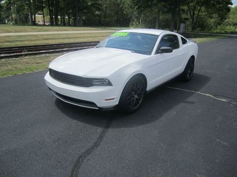 2011 Ford Mustang for sale at Route 106 Motors in East Bridgewater MA