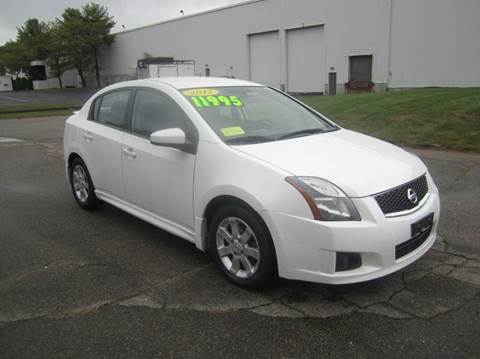 2012 Nissan Sentra for sale at Route 106 Motors in East Bridgewater MA