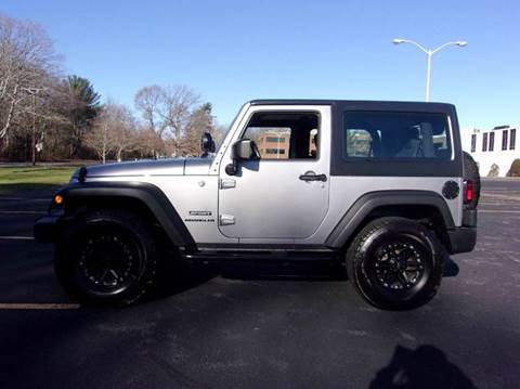 2013 Jeep Wrangler for sale at Route 106 Motors in East Bridgewater MA