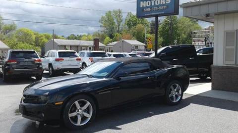 2011 Chevrolet Camaro for sale at Route 106 Motors in East Bridgewater MA