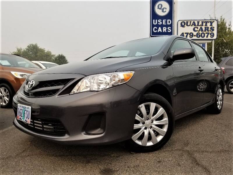 2012 Toyota Corolla LE 4dr Sedan 4A In Grants Pass OR ...