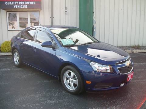2013 Chevrolet Cruze for sale at BILL'S AUTO SALES in Manitowoc WI