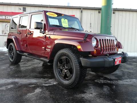 2007 Jeep Wrangler Unlimited for sale at BILL'S AUTO SALES in Manitowoc WI