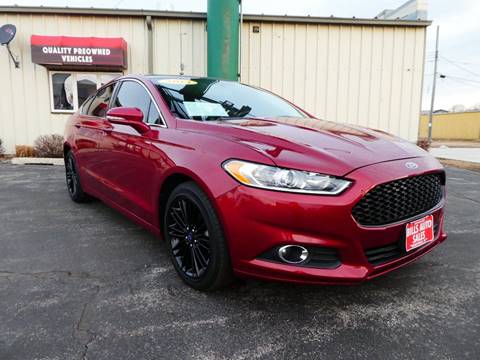 2013 Ford Fusion for sale at BILL'S AUTO SALES in Manitowoc WI