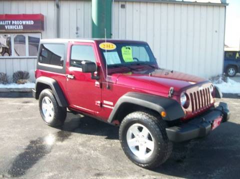 2012 Jeep Wrangler for sale at BILL'S AUTO SALES in Manitowoc WI