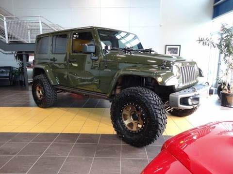2016 Jeep Wrangler Unlimited for sale at Motorcars Washington in Chantilly VA