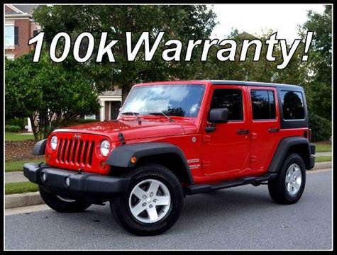 2012 Jeep Wrangler Unlimited for sale at ATLANTA ON WHEELS, LLC in Lithonia GA