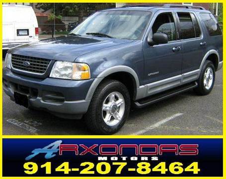 2002 Ford Explorer for sale at ARXONDAS MOTORS in Yonkers NY