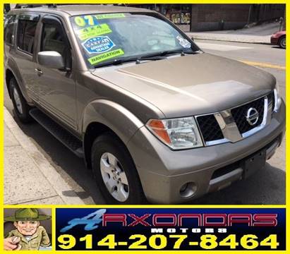 2007 Nissan Pathfinder for sale at ARXONDAS MOTORS in Yonkers NY